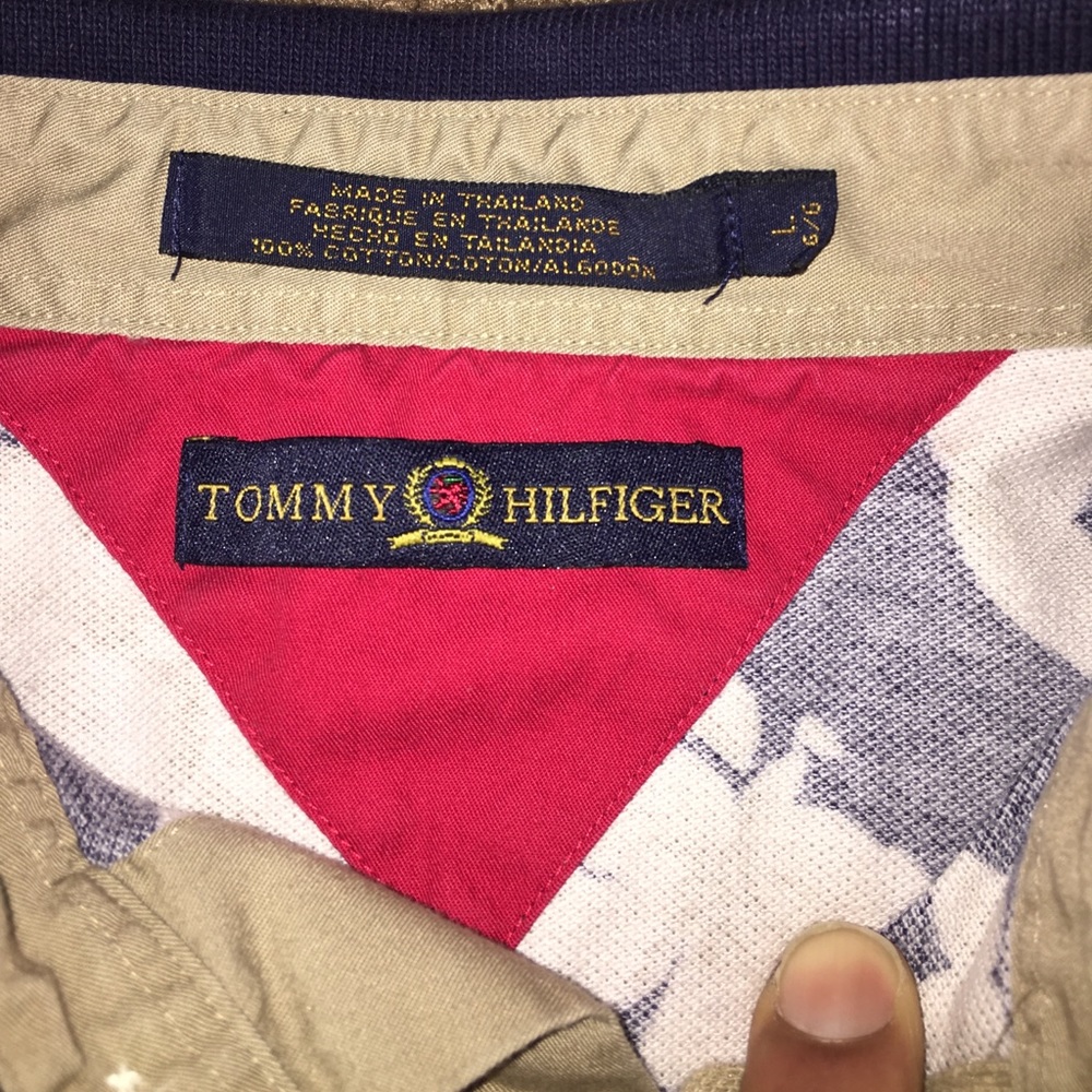 Tommy Hilfiger floral print polo - Picture 2 of 4
